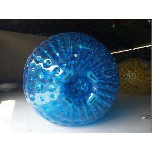 China Football Inflatable Yard Toys 0.65-0.9mm PVC / TPU Land Human Zorb Ball Sport Entertainment wholesale