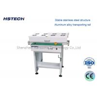 China PCB Handling Conveyor Max 390mm PCB Width Hand Crand Adjustable Conveyor on sale