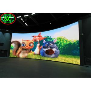 2020 super popular High definition COB GOB waterproof anti-collision small Pixel curve adversiging led screen
