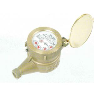 China Multi Jet Smart Water Meter Dry Dial Water Meter With Brass Body 15mm - 50mm supplier