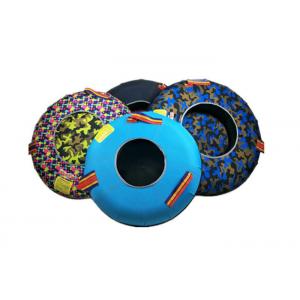 China Camouflage Color Inflatable Sports Games For Adult & Children / Rubber Ring Sledding Tubes supplier