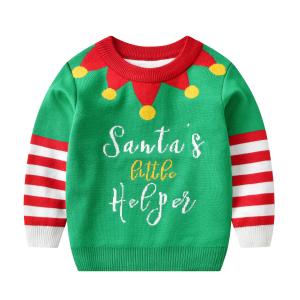China Kid Christmas Sweater Children'S Knit Sweater Winter Children'S Clothing supplier