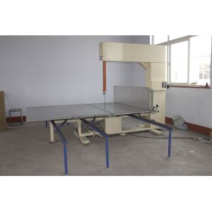 China High Speed Rebonded Manual Vertical Foam Cutting Machine 1.75kW wholesale