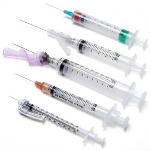 Easy Measurement  Sterile Syringe And Needle  Non Pyrogenic Easy To Read