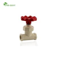 China CPVC Straight Through Type Channel Pipe Fitting Ball Valve with ASTM 2846 Standard on sale