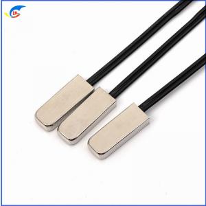 Radiator Temperature Protection Ntc Thermistor Sensor 100K3950 Flat Shell Temperature Probe