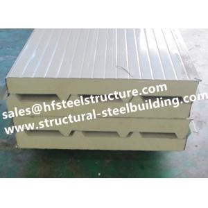 PU Sandwich Cold Room Panel For Chinese Refrigeration Freezing Room , Width 950mm