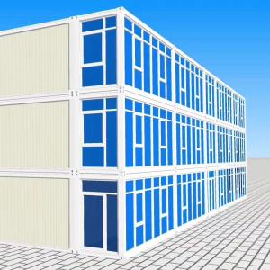 China Modern Design Style Flat Pack Container 20ft Prefabricated Office Tiny House wholesale