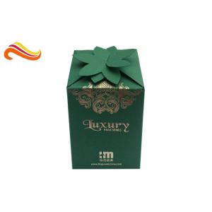 China Fashion Green Card Board Packaging Box Rectangle for supermarket supplier