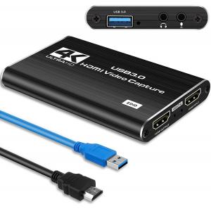 1080P 60fps HDMI Video Capture Device Portable USB C HDMI Capture Card 4Kp60 ROHS