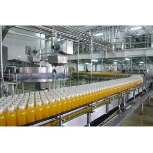 18 Heads Mango / Apple Fruit Juice Production Line For Gable Top Carton Package