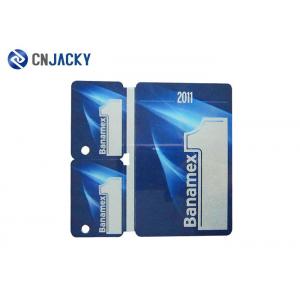 China 3 In 1 Combo PVC Smart Card For Enterprise / Bank  / Company Credit Card Size supplier