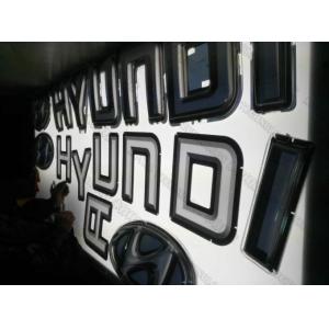 PMMA  Illuminated 3D Led Car Logo Board,  Acrylic 3D Forming and Vacuum Metallizing Service