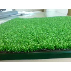 China Césped artificial del golf del PA 60000 Clusterdensity con la altura de 10m m para la alfombra sintética de la hierba supplier