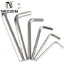 China Durable Max Torque Capacity 700lb-ft Stainless Steels 304 L shape Hex Allen Set Allen Wrench Carbon steel hex key wrench for Auto Repairing wholesale