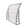 China Mail Order Canopy Window Awning Canopy For Door And Window 80x100 cm Patio Cover Shelter With Black Support wholesale