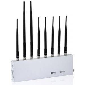 3G/4G/WIFI/+GPS Cell Phone Signal Jammer , Portable Cell Phone Signal Blocker Device