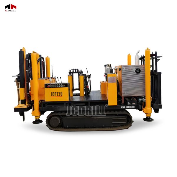 JCPT20 High-Precision Tracked CPT Vehicle System for Soil And Pore Pressure Testing