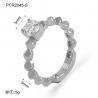 Lady Silver Plated Stainless Steel Jewelry Rings Fashion Classic