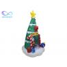 China 7Ft Led Light Up Inflatable Christmas Tree Gift Wrapped wholesale