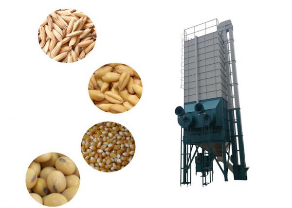 Low Speed Auger Type Rice Drying Equipment 22 Ton With Low Broken Rate / Low