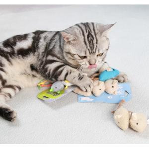China Realistic Cats Mouse Plush Cat Toys Best Cat Toys For Exercise supplier