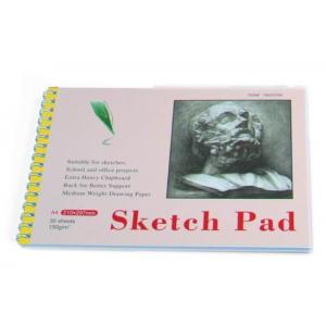 China Книга чертежа пусковой площадки эскиза карандаша белой бумаги, спиральная пусковая площадка чертежа эскиза supplier
