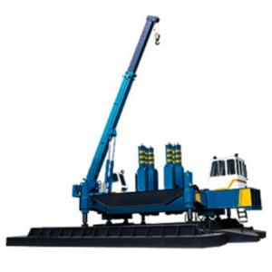 China Empilhando o círculo da pressão 1200tf e o motorista de pilha estático de aço Hydraulic de H supplier