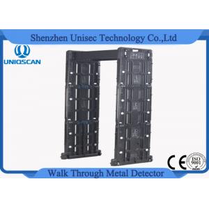 China Fordable Digital security Door Frame Metal Detector gate 255 adjustable sensibility level supplier