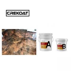 Cleanable High Build Epoxy Paint Super Gloss Water Based Resins Coatings TDS
