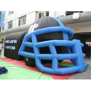China hot sale helmet inflatable tunnel,inflatable football tunnel supplier