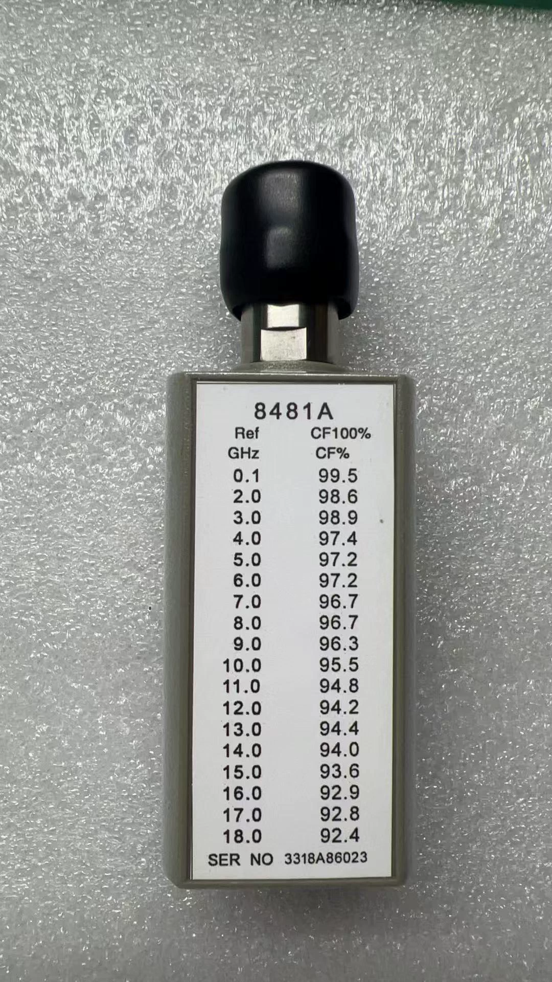 China アジレント RFパワーセンサ 8481A 18 GHz 熱電対パワーセンサ wholesale