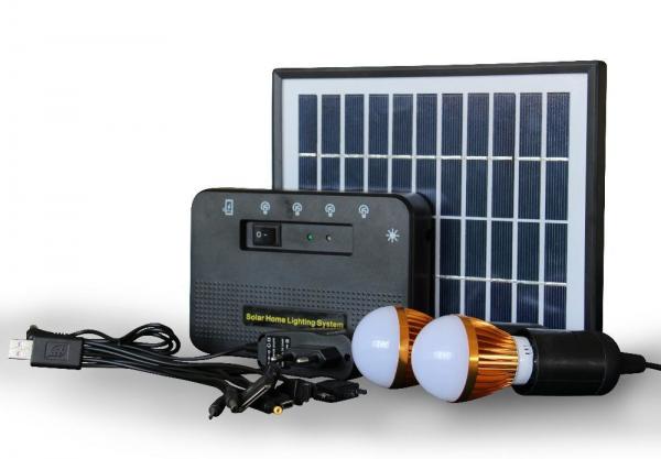 Monocrystalline Silicon Solar Panel Battery Charger For Electric Fan Hiking