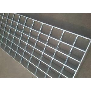 China Ventilated Stainless Steel Open Grid Flooring Twisted / Round Bar Light Weight supplier