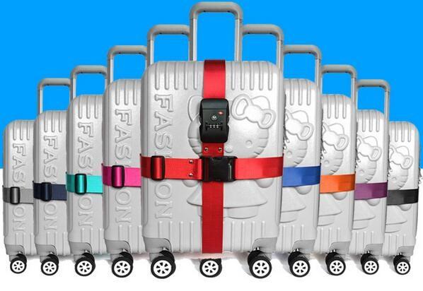 TSA 319 Lockable Suitcase Straps / TSA Strap Lock Free Sample Available