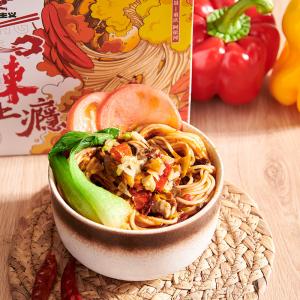 China Non Fried Alkaline Chicken Pickled Pepper Chongqing Noodles supplier