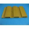 Economic Sandalwood PVC Extrusion Profiles WPC Interior Decoration