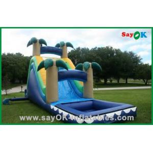 Kids Inflatable Slide Bouncy Castle With Slide Commercial Inflatable Bouncer Slide Custom Inflatable Pool Slides