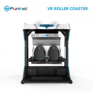 Rotating Platform Vr Glasses Roller Coaster , 150D View Field Six Flags Virtual Reality Ride