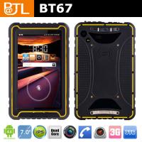 IP67 Waterproof Quad core rugged tablet PC BT67