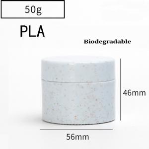 China No Leakage Biodegradable Plastic Jars , Empty Cosmetic Containers With Lids supplier