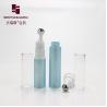 travel size plastic roller metal ball massage serum airless pump bottle 10ml