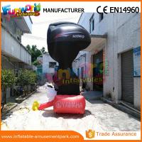China 4m Height Advertising Inflatables Yamaha Shape Red and Black on sale