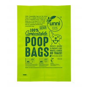 Custom Printed Compostable Dog Poop Bag Biodegradable Polythene Cornstarch