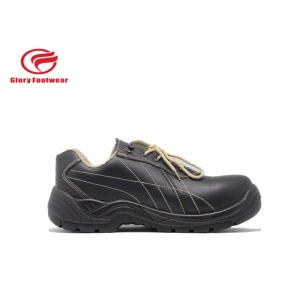 China Acid Resistant Steel Steel Toe Work Shoes , Forbrand Construction Safety Shoes Men supplier