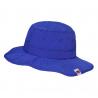 China Blue 58cm UV 30+ Safari Sun Protection Bucket Hat With Neck Flap wholesale