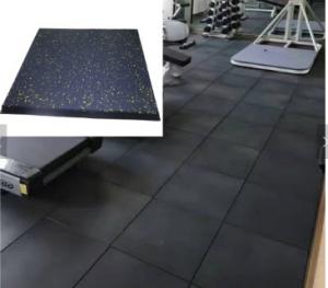 Gym Club Using Indoor Rubber Gym Flooring Rubber Workout Flooring