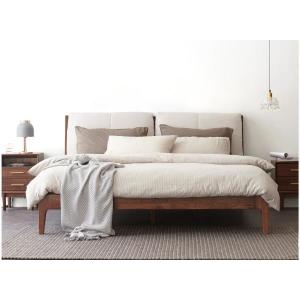 Modern Design Solid Wood Furniture Platform Bed For Bedroom Multi Size
