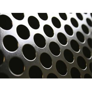 China Round Hole Perforated Metal Panels 5mm Diameter For Industries Decorative supplier