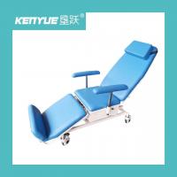 China Angle Adjustable Blue Steel Electric Dialysis Chair Hospital Special on sale